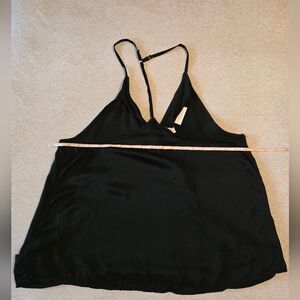 2 For 1 Strappy Halter Tops Black And Silver